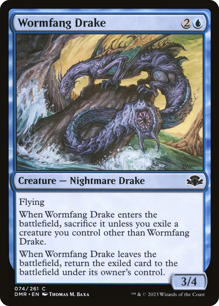 Wormfang Drake [Dominaria Remastered] - The Mythic Store | 24h Order Processing