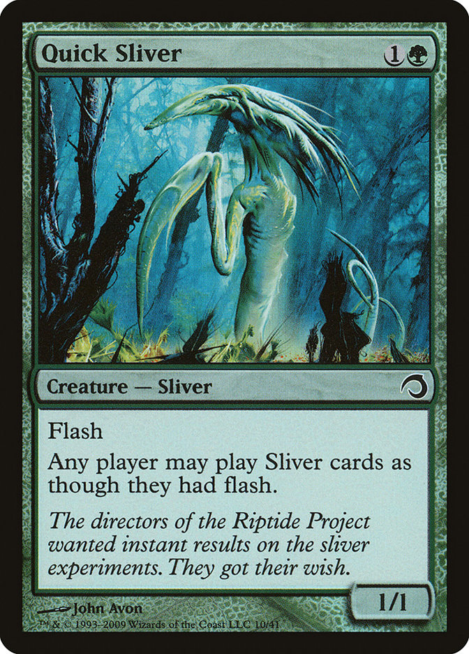 Quick Sliver [Premium Deck Series: Slivers] - The Mythic Store | 24h Order Processing
