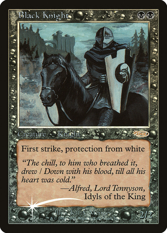 Black Knight [Friday Night Magic 2002] - The Mythic Store | 24h Order Processing