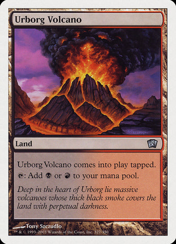 Urborg Volcano [Eighth Edition] - The Mythic Store | 24h Order Processing