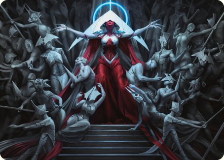 Elesh Norn, Mother of Machines Art Card [Phyrexia: All Will Be One Art Series] - The Mythic Store | 24h Order Processing