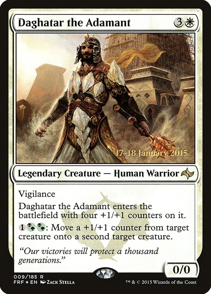 Daghatar the Adamant [Fate Reforged Prerelease Promos] - The Mythic Store | 24h Order Processing