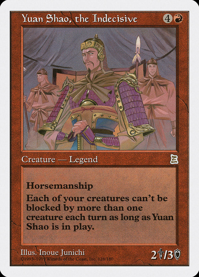 Yuan Shao, the Indecisive [Portal Three Kingdoms] - The Mythic Store | 24h Order Processing