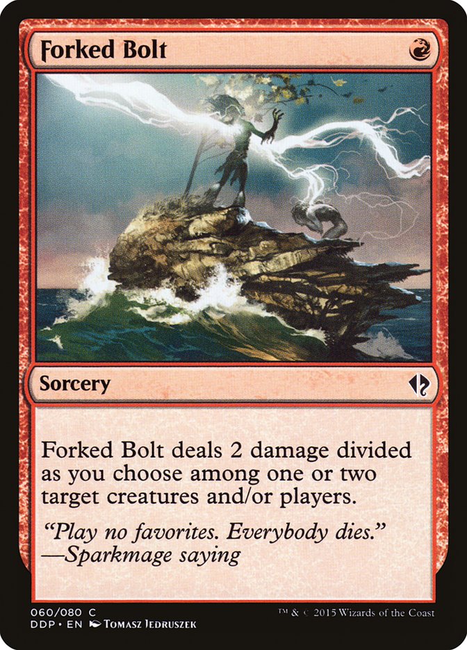 Forked Bolt [Duel Decks: Zendikar vs. Eldrazi] - The Mythic Store | 24h Order Processing