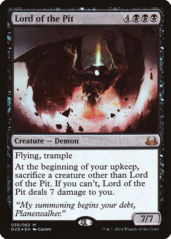 Lord of the Pit (Divine vs. Demonic) [Duel Decks Anthology] - The Mythic Store | 24h Order Processing