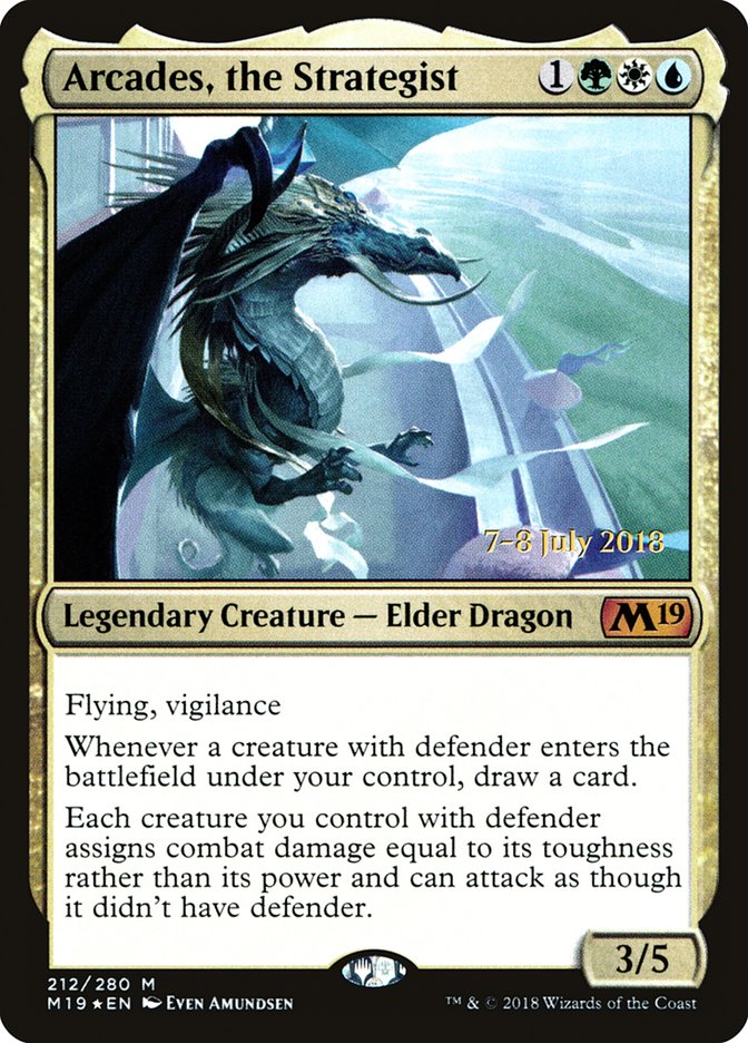 Arcades, the Strategist [Core Set 2019 Prerelease Promos] - The Mythic Store | 24h Order Processing