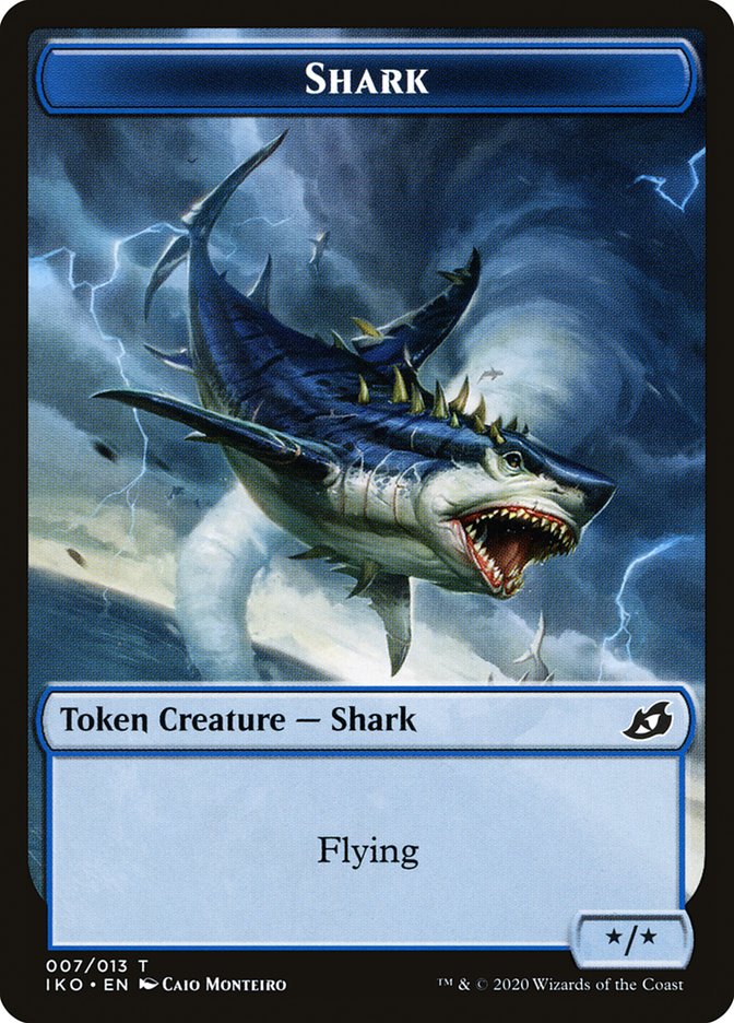 Shark Token [Ikoria: Lair of Behemoths Tokens] - The Mythic Store | 24h Order Processing