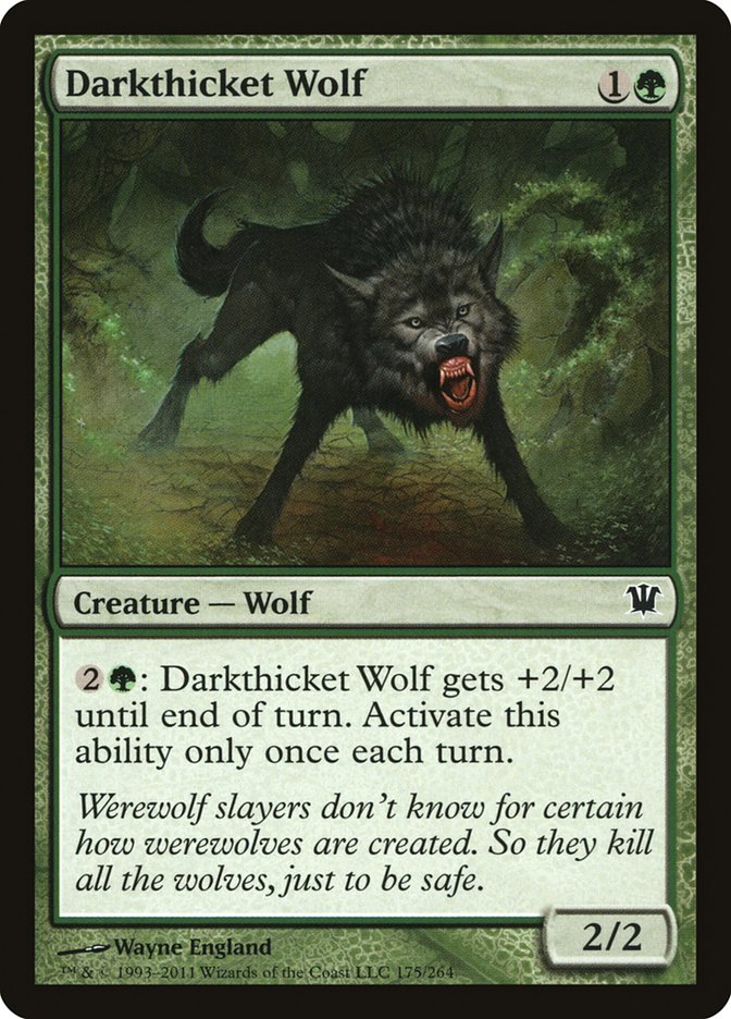 Darkthicket Wolf [Innistrad] - The Mythic Store | 24h Order Processing