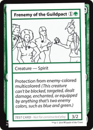Frenemy of the Guildpact (2021 Edition) [Mystery Booster Playtest Cards] - The Mythic Store | 24h Order Processing