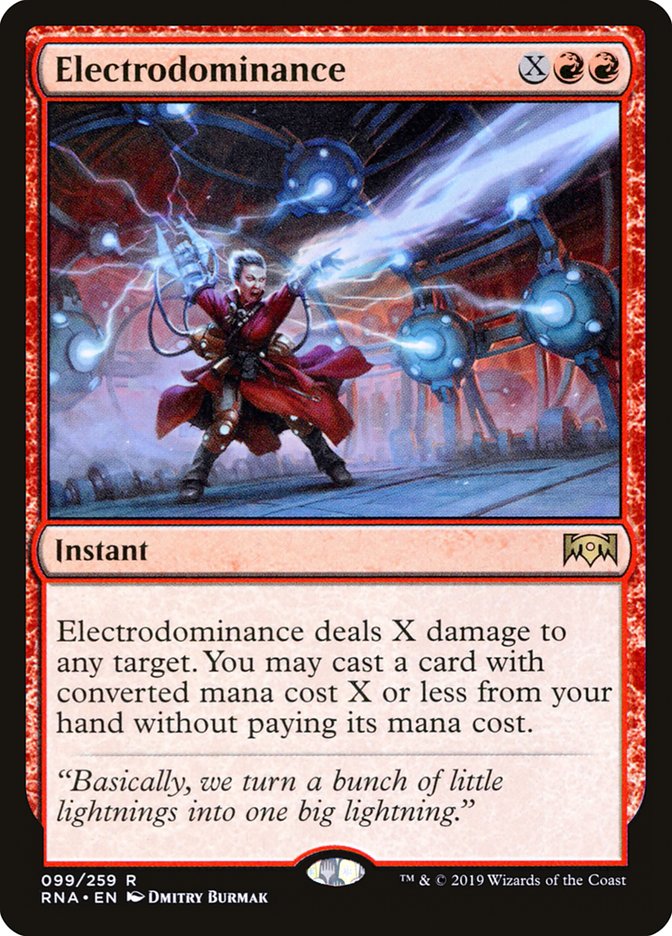 Electrodominance [Ravnica Allegiance] - The Mythic Store | 24h Order Processing