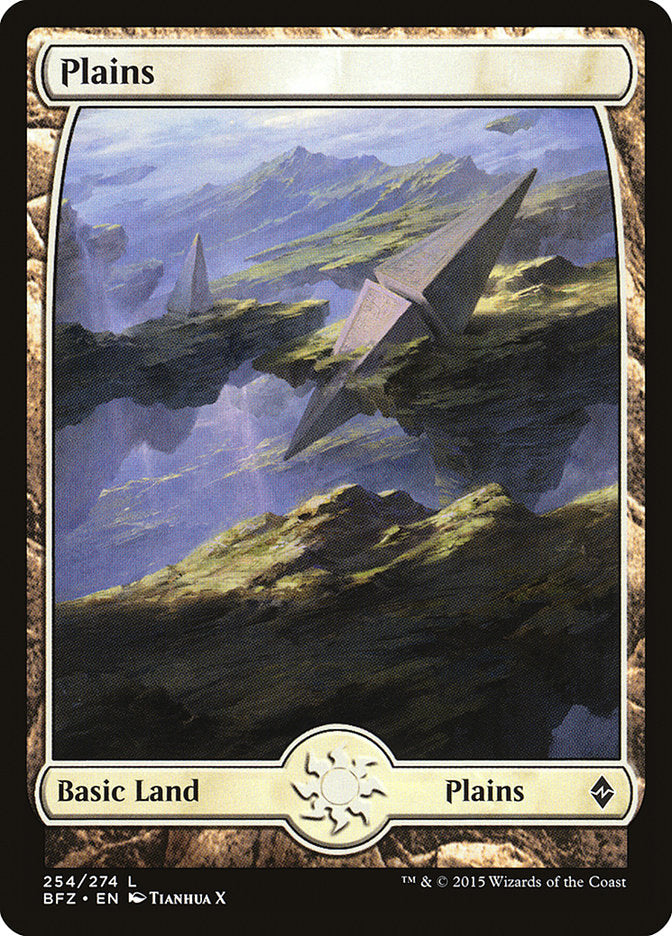 Plains (254) (Full Art) [Battle for Zendikar] - The Mythic Store | 24h Order Processing