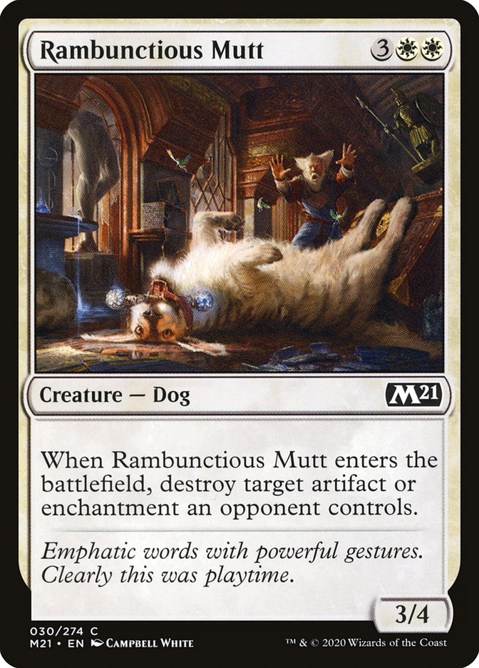 Rambunctious Mutt [Core Set 2021] - The Mythic Store | 24h Order Processing