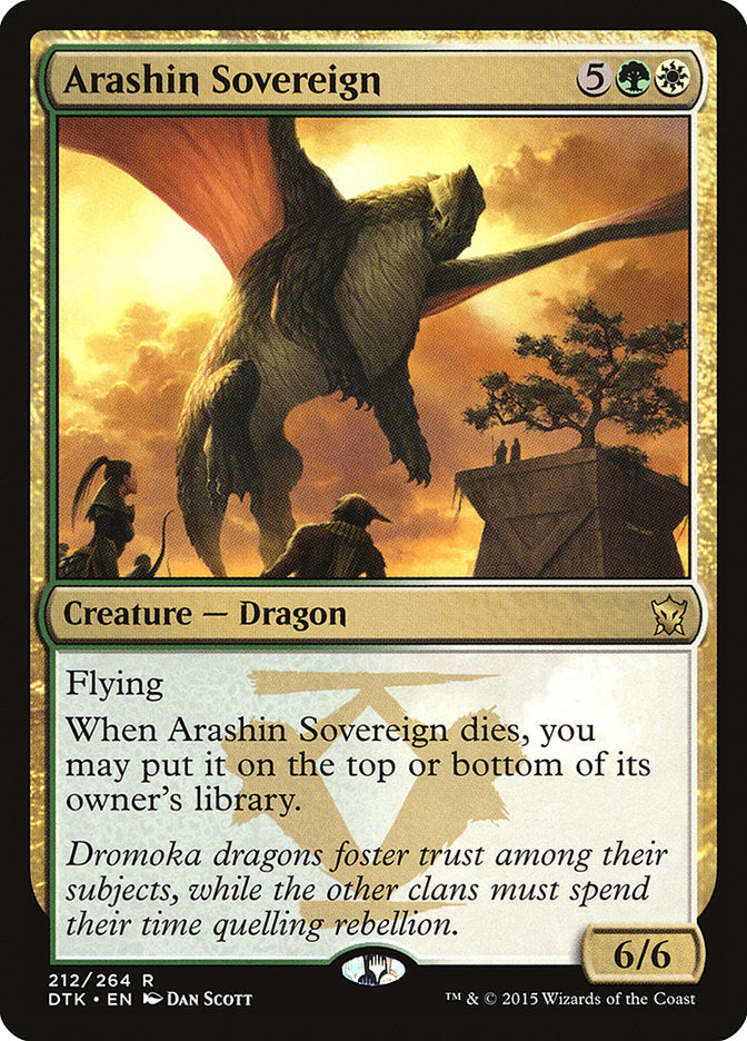 Arashin Sovereign [Dragons of Tarkir] - The Mythic Store | 24h Order Processing