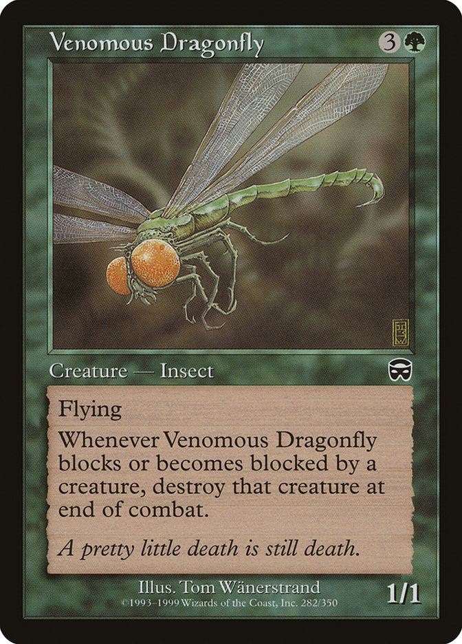 Venomous Dragonfly [Mercadian Masques] - The Mythic Store | 24h Order Processing