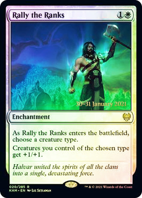 Rally the Ranks [Kaldheim Prerelease Promos] - The Mythic Store | 24h Order Processing