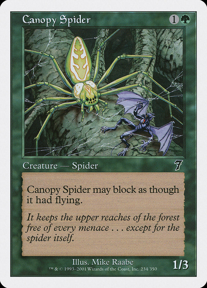 Canopy Spider [Seventh Edition] - The Mythic Store | 24h Order Processing