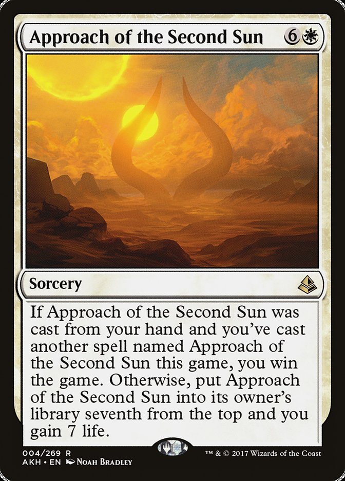 Approach of the Second Sun [Amonkhet] - The Mythic Store | 24h Order Processing