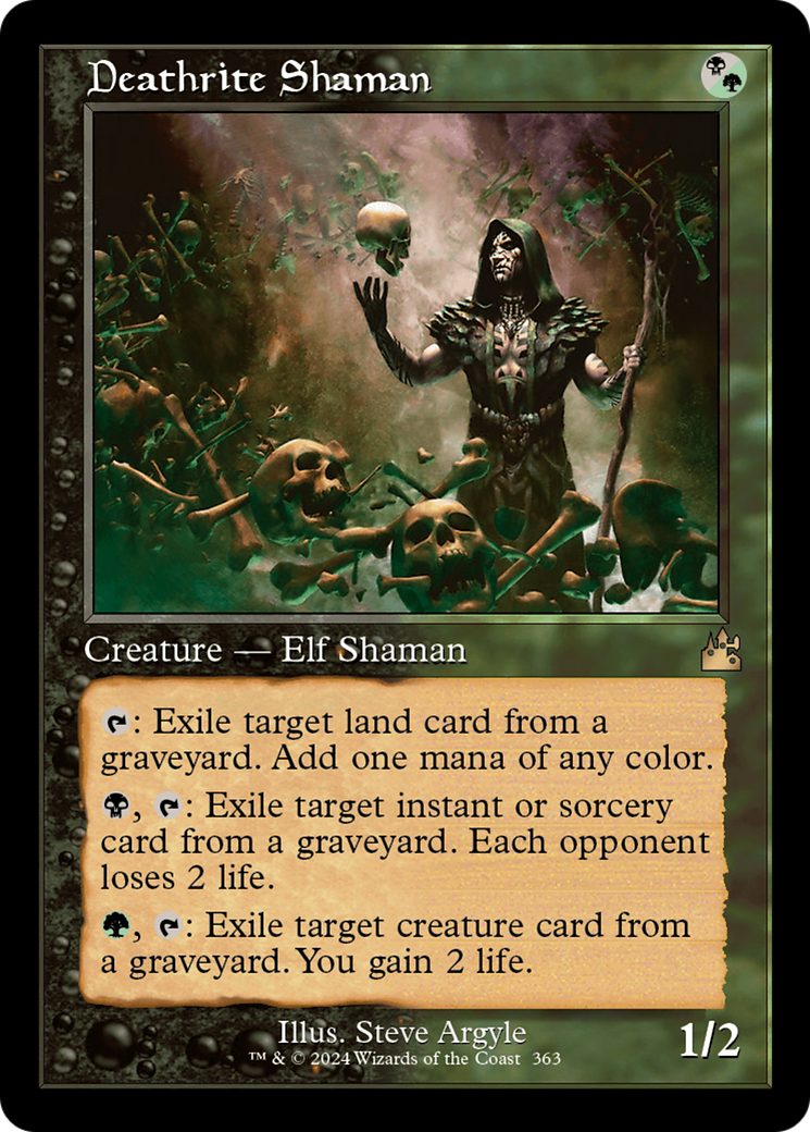 Deathrite Shaman (Retro Frame) [Ravnica Remastered] - The Mythic Store | 24h Order Processing
