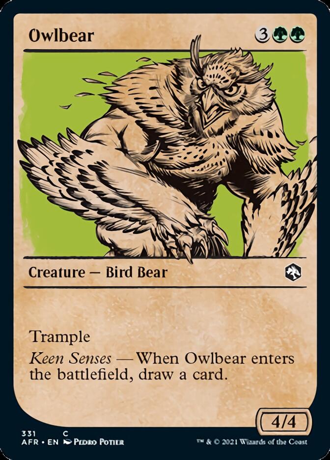 Owlbear (Showcase) [Dungeons & Dragons: Adventures in the Forgotten Realms] - The Mythic Store | 24h Order Processing