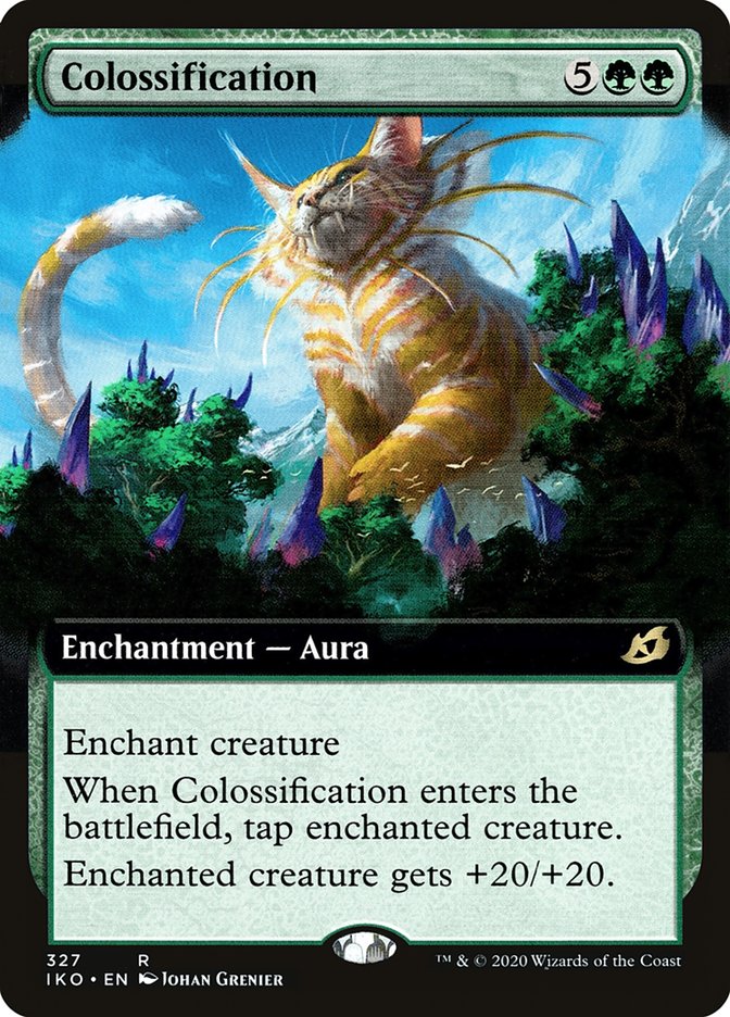 Colossification (Extended Art) [Ikoria: Lair of Behemoths] - The Mythic Store | 24h Order Processing