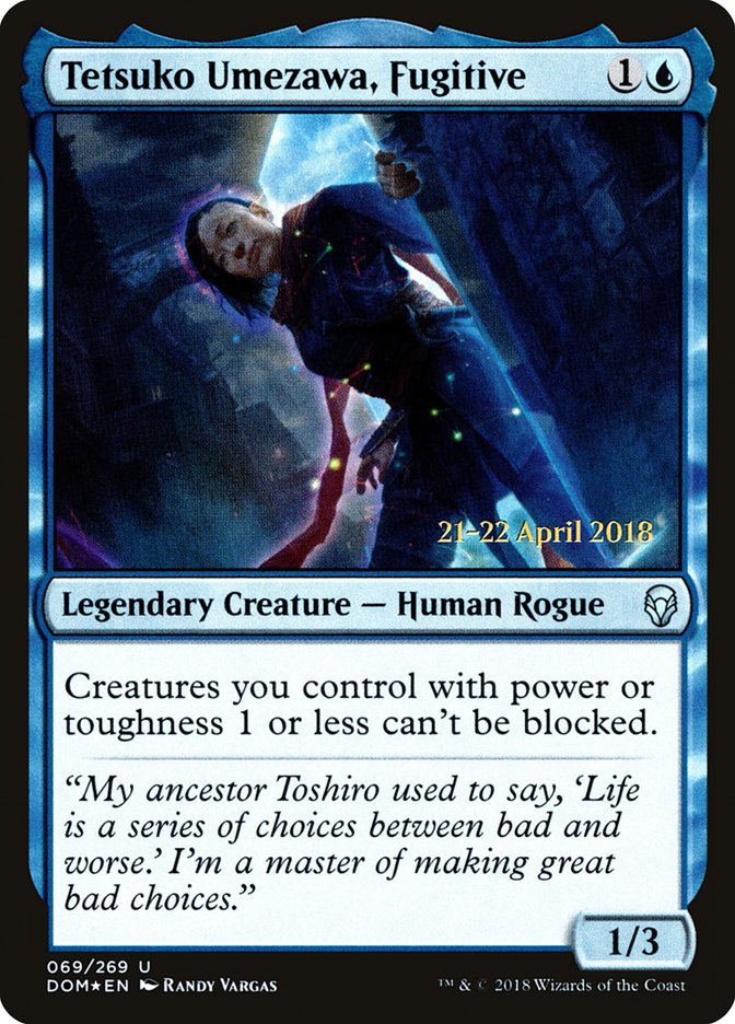 Tetsuko Umezawa, Fugitive [Dominaria Prerelease Promos] - The Mythic Store | 24h Order Processing