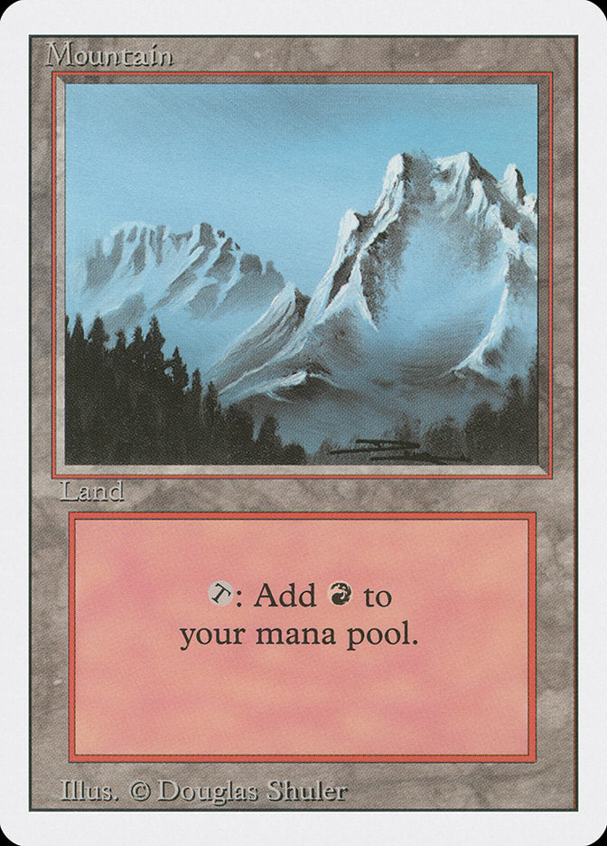 Mountain (Snow Top / Highest Point on Right) [Revised Edition] - The Mythic Store | 24h Order Processing
