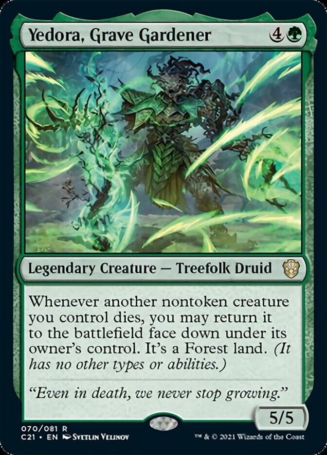 Yedora, Grave Gardener [Commander 2021] - The Mythic Store | 24h Order Processing