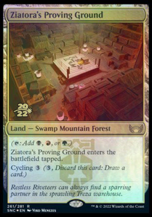 Ziatora's Proving Ground [Streets of New Capenna Prerelease Promos] - The Mythic Store | 24h Order Processing