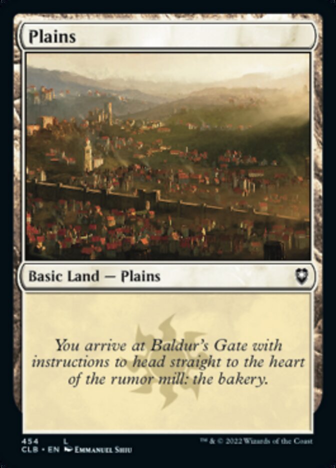 Plains (454) [Commander Legends: Battle for Baldur's Gate] - The Mythic Store | 24h Order Processing