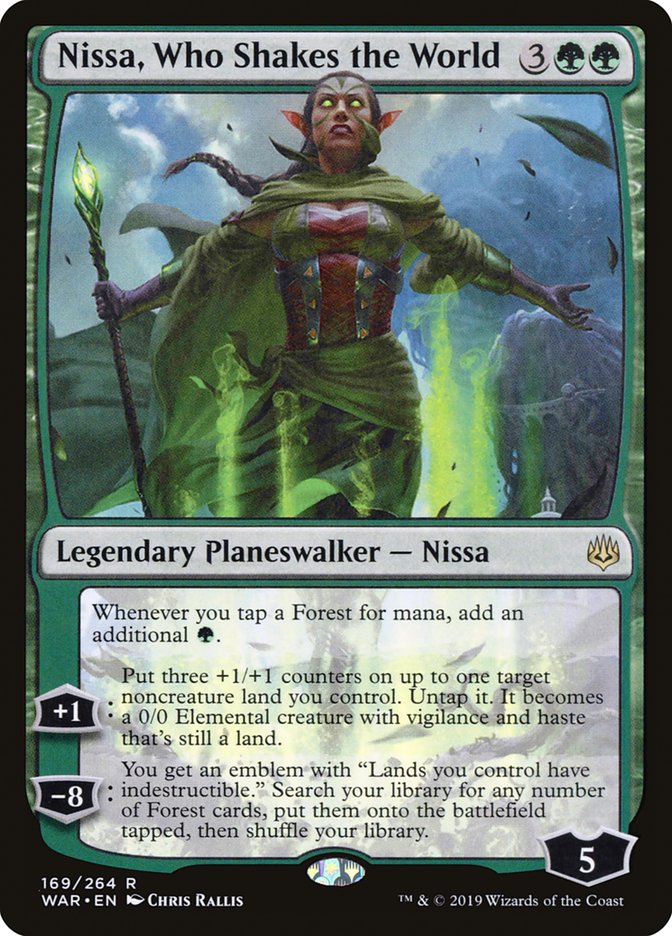 Nissa, Who Shakes the World [War of the Spark] - The Mythic Store | 24h Order Processing