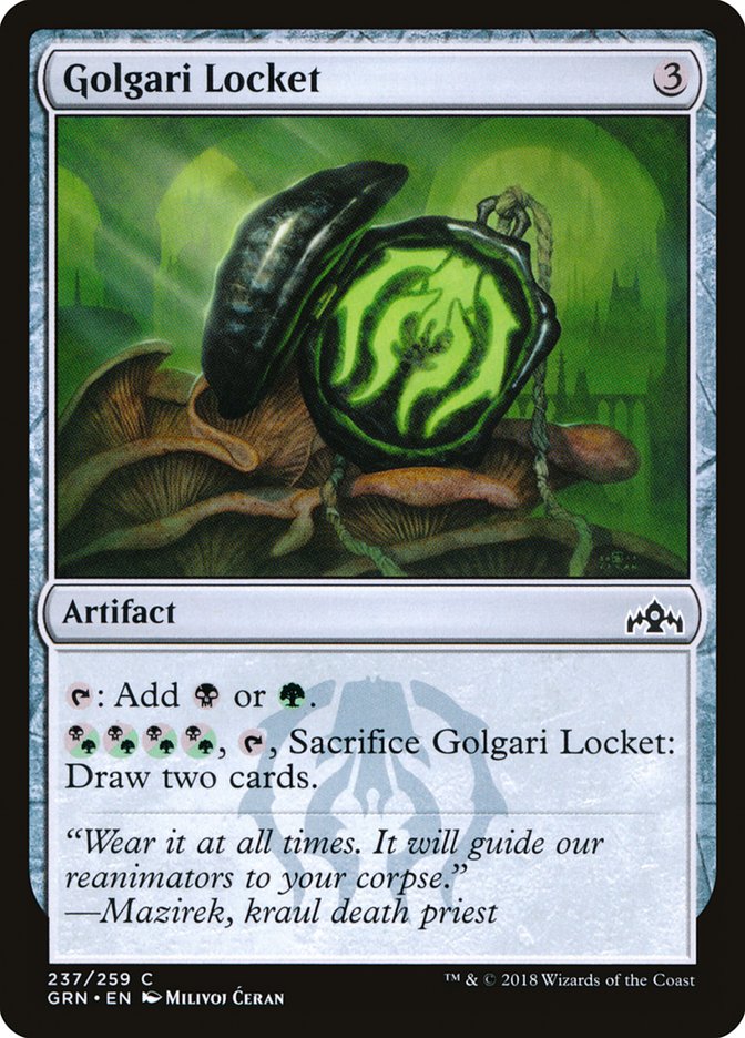 Golgari Locket [Guilds of Ravnica] - The Mythic Store | 24h Order Processing
