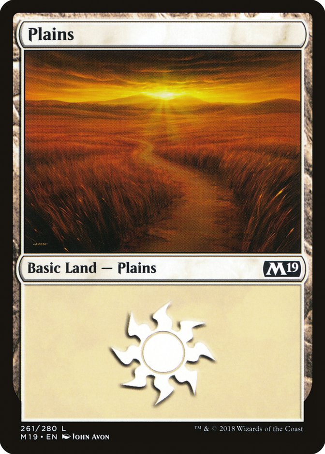 Plains (261) [Core Set 2019] - The Mythic Store | 24h Order Processing