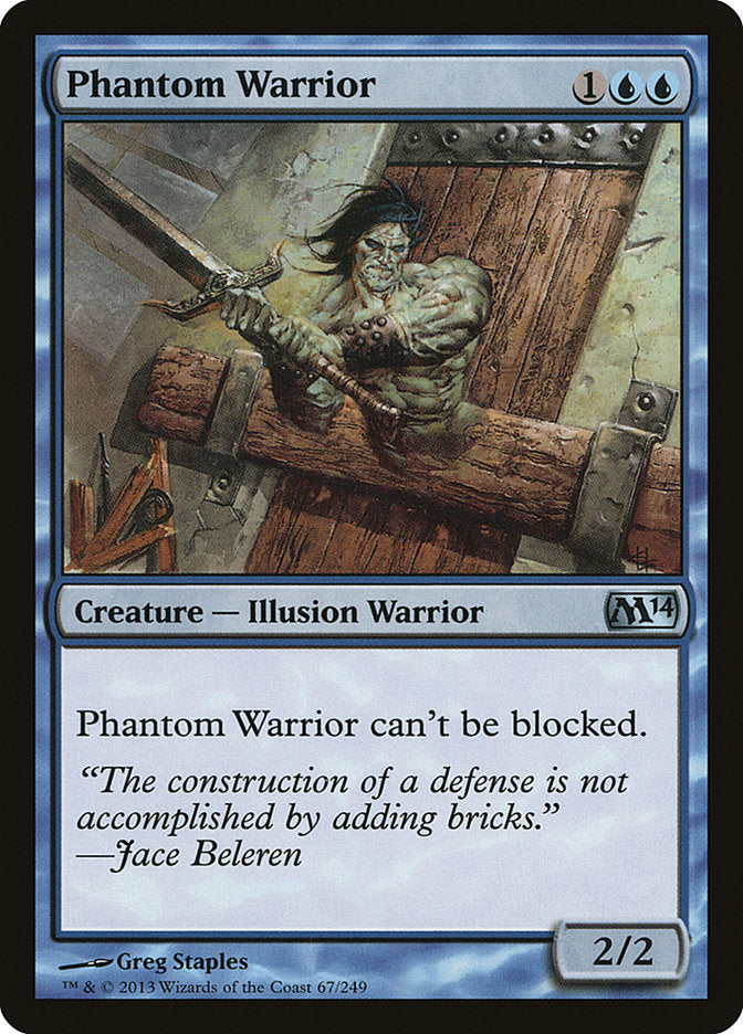 Phantom Warrior [Magic 2014] - The Mythic Store | 24h Order Processing