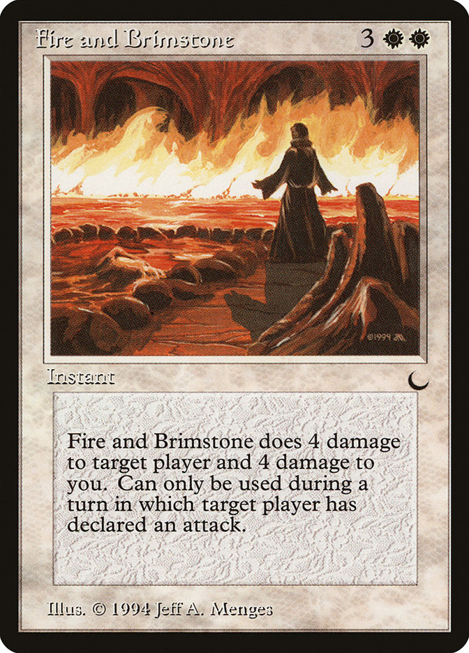 Fire and Brimstone [The Dark] - The Mythic Store | 24h Order Processing