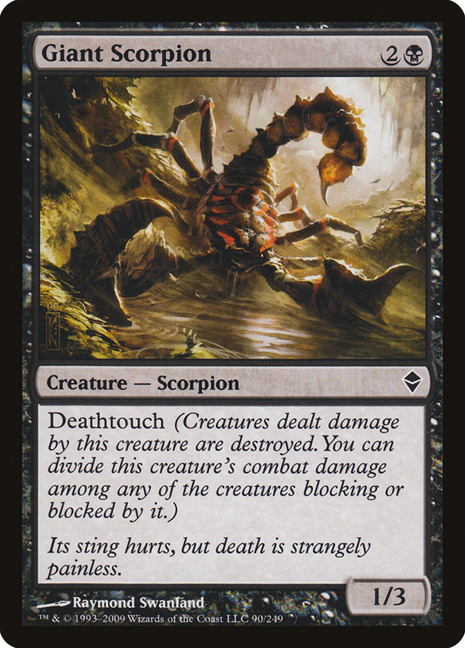 Giant Scorpion [Zendikar] - The Mythic Store | 24h Order Processing