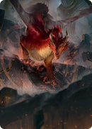 Red Dragon Art Card [Dungeons & Dragons: Adventures in the Forgotten Realms Art Series] - The Mythic Store | 24h Order Processing