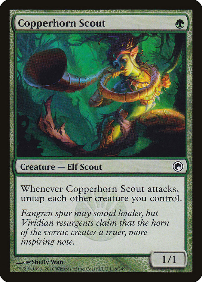 Copperhorn Scout [Scars of Mirrodin] - The Mythic Store | 24h Order Processing
