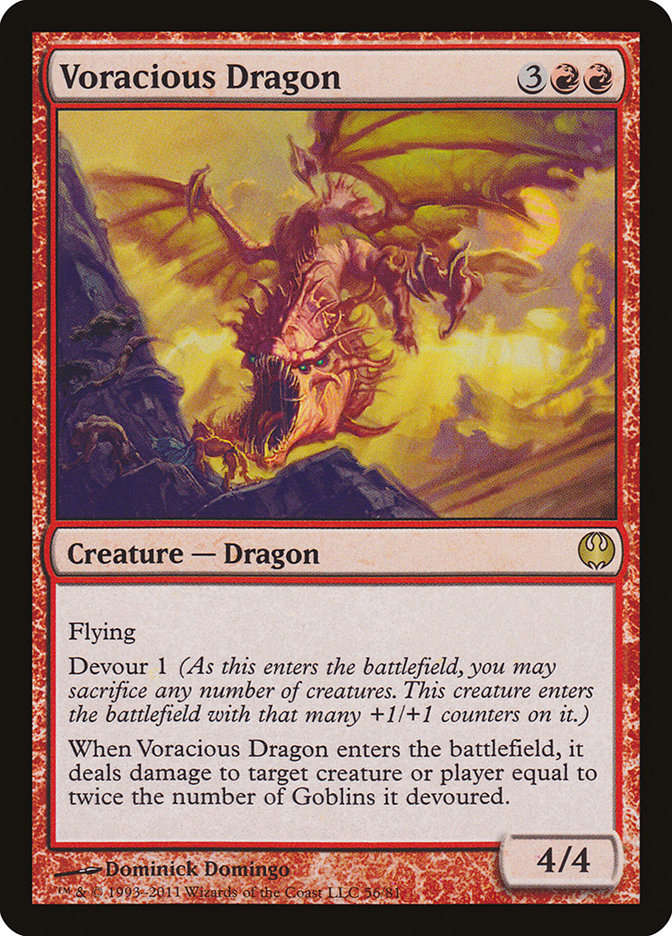 Voracious Dragon [Duel Decks: Knights vs. Dragons] - The Mythic Store | 24h Order Processing