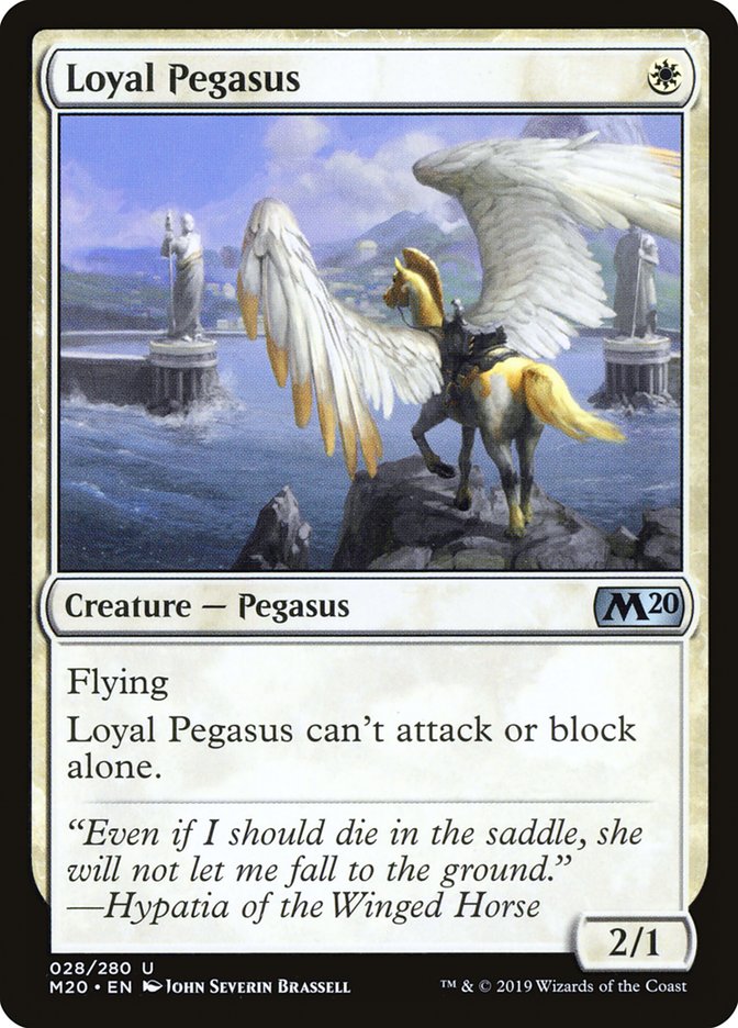 Loyal Pegasus [Core Set 2020] - The Mythic Store | 24h Order Processing