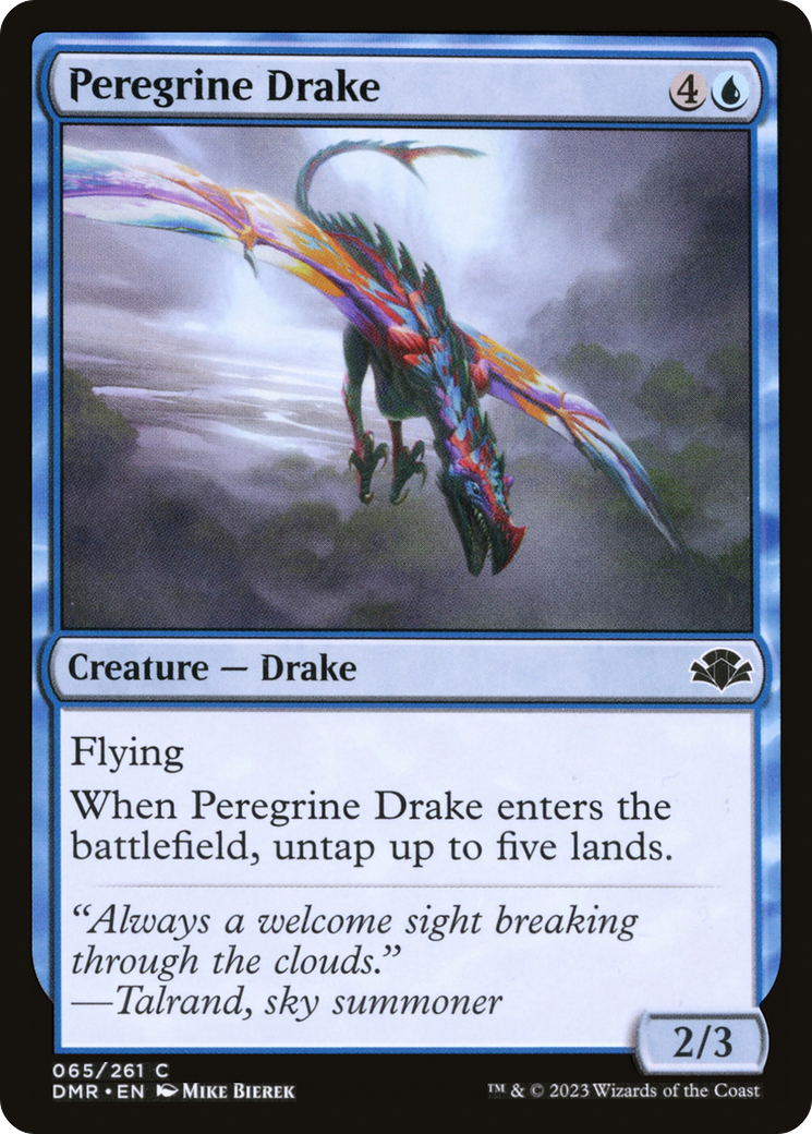 Peregrine Drake [Dominaria Remastered] - The Mythic Store | 24h Order Processing