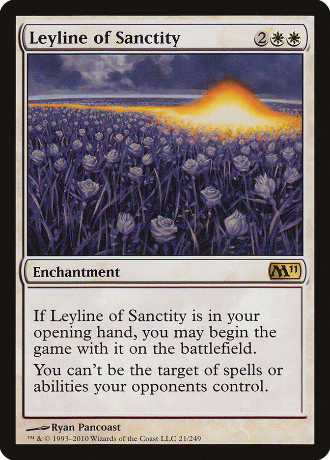 Leyline of Sanctity [Magic 2011] - The Mythic Store | 24h Order Processing