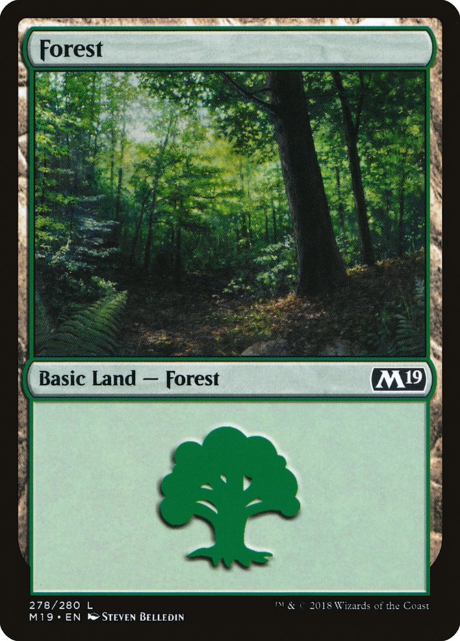 Forest (278) [Core Set 2019] - The Mythic Store | 24h Order Processing