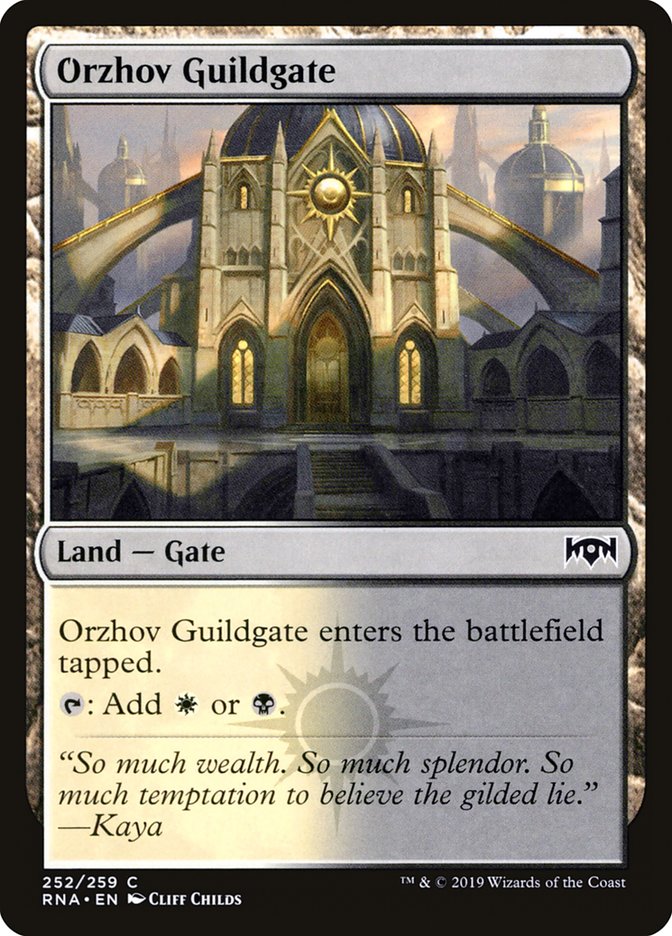Orzhov Guildgate (252/259) [Ravnica Allegiance] - The Mythic Store | 24h Order Processing