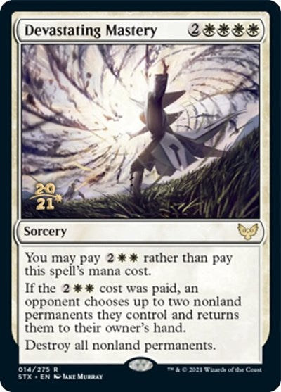 Devastating Mastery [Strixhaven: School of Mages Prerelease Promos] - The Mythic Store | 24h Order Processing