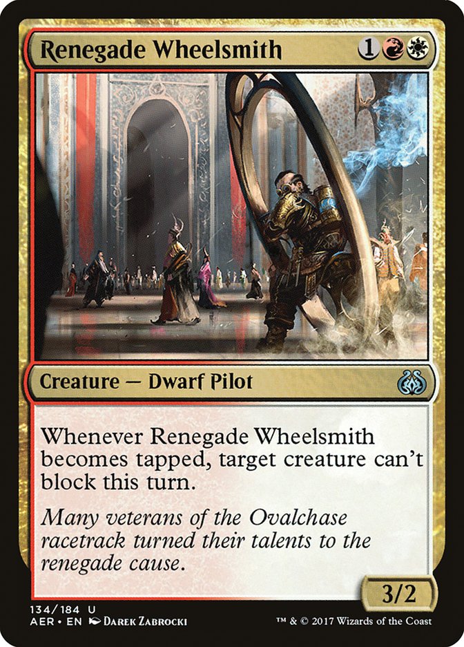 Renegade Wheelsmith [Aether Revolt] - The Mythic Store | 24h Order Processing