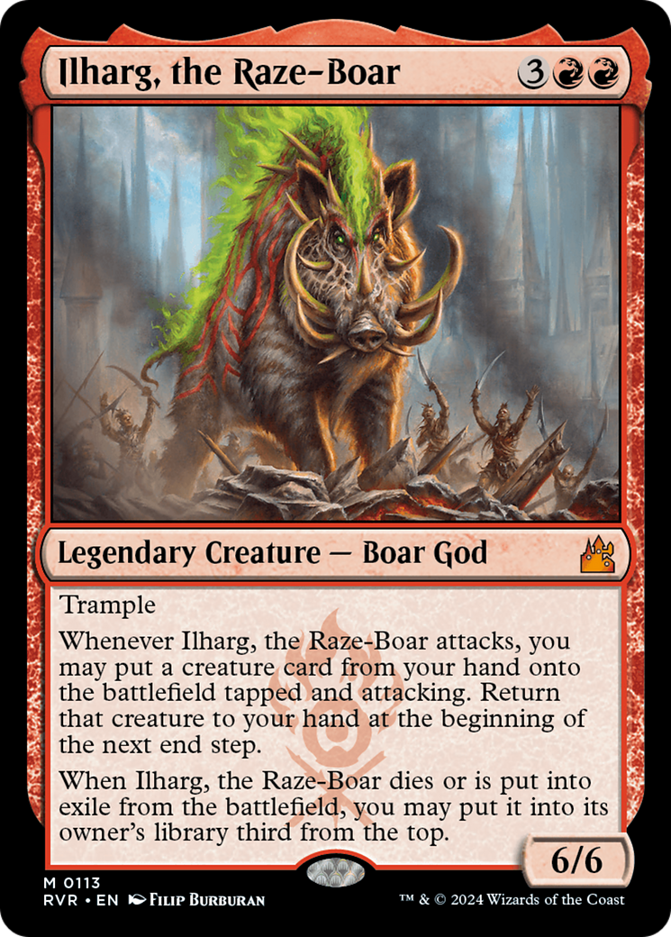 Ilharg, the Raze-Boar [Ravnica Remastered] - The Mythic Store | 24h Order Processing