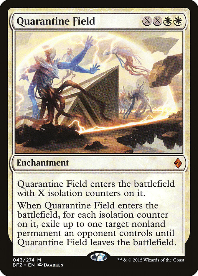 Quarantine Field [Battle for Zendikar] - The Mythic Store | 24h Order Processing