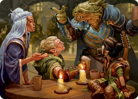 You Meet in a Tavern Art Card [Dungeons & Dragons: Adventures in the Forgotten Realms Art Series] - The Mythic Store | 24h Order Processing