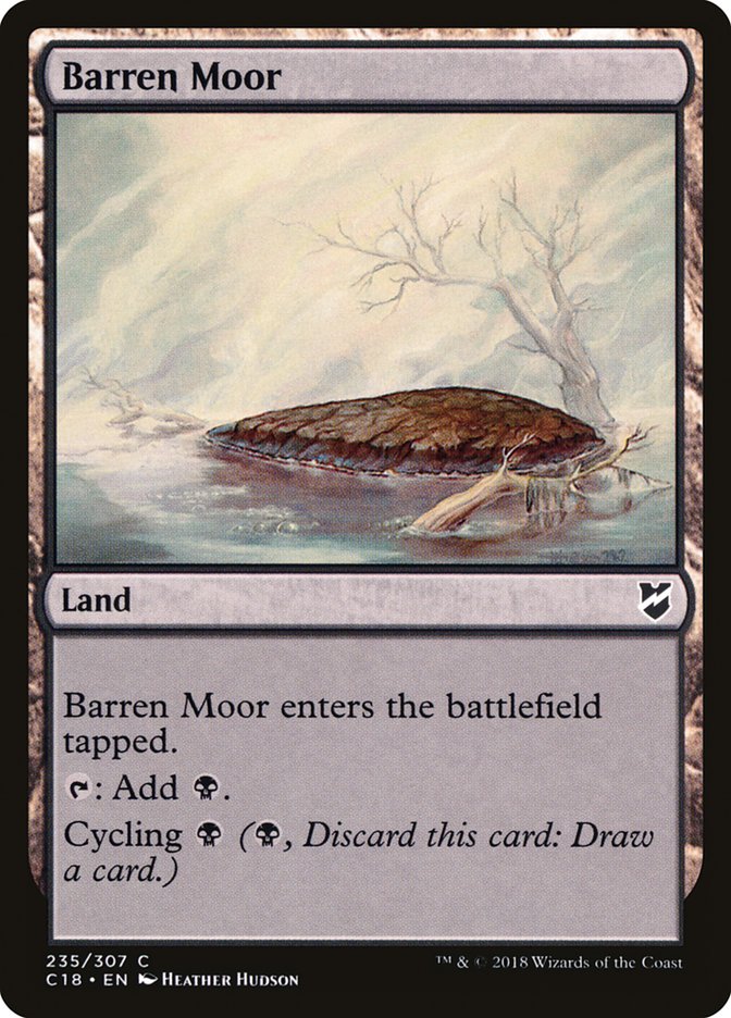 Barren Moor [Commander 2018] - The Mythic Store | 24h Order Processing