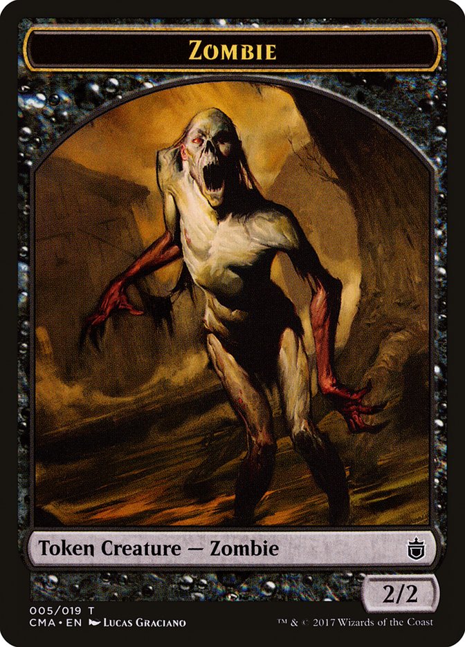 Zombie Token [Commander Anthology Tokens] - The Mythic Store | 24h Order Processing